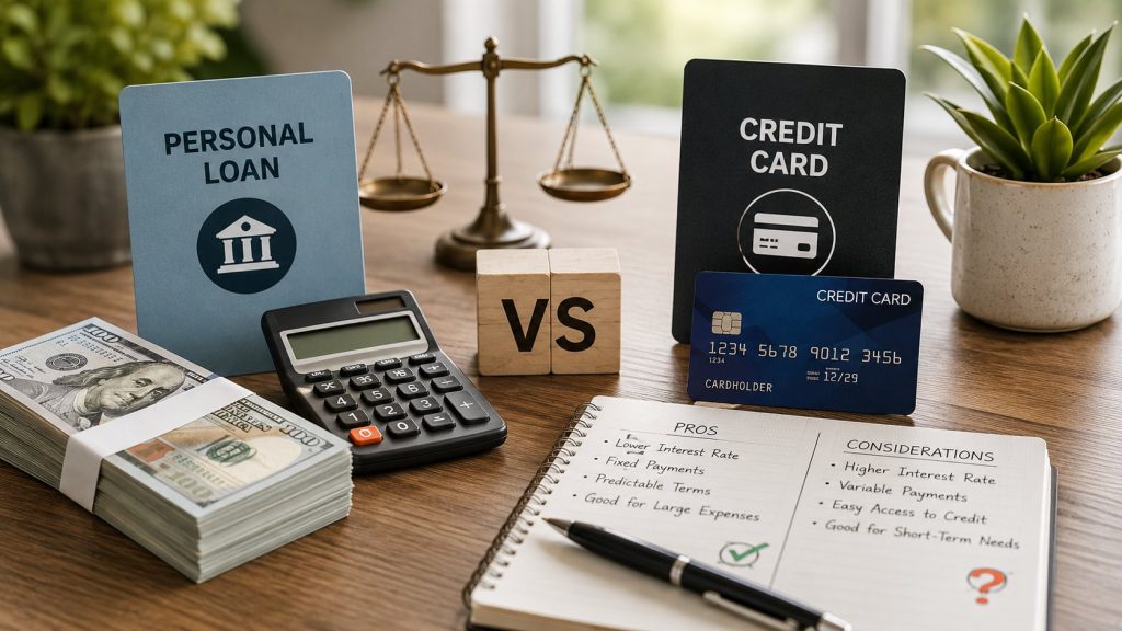 Personal Loan vs Credit Card